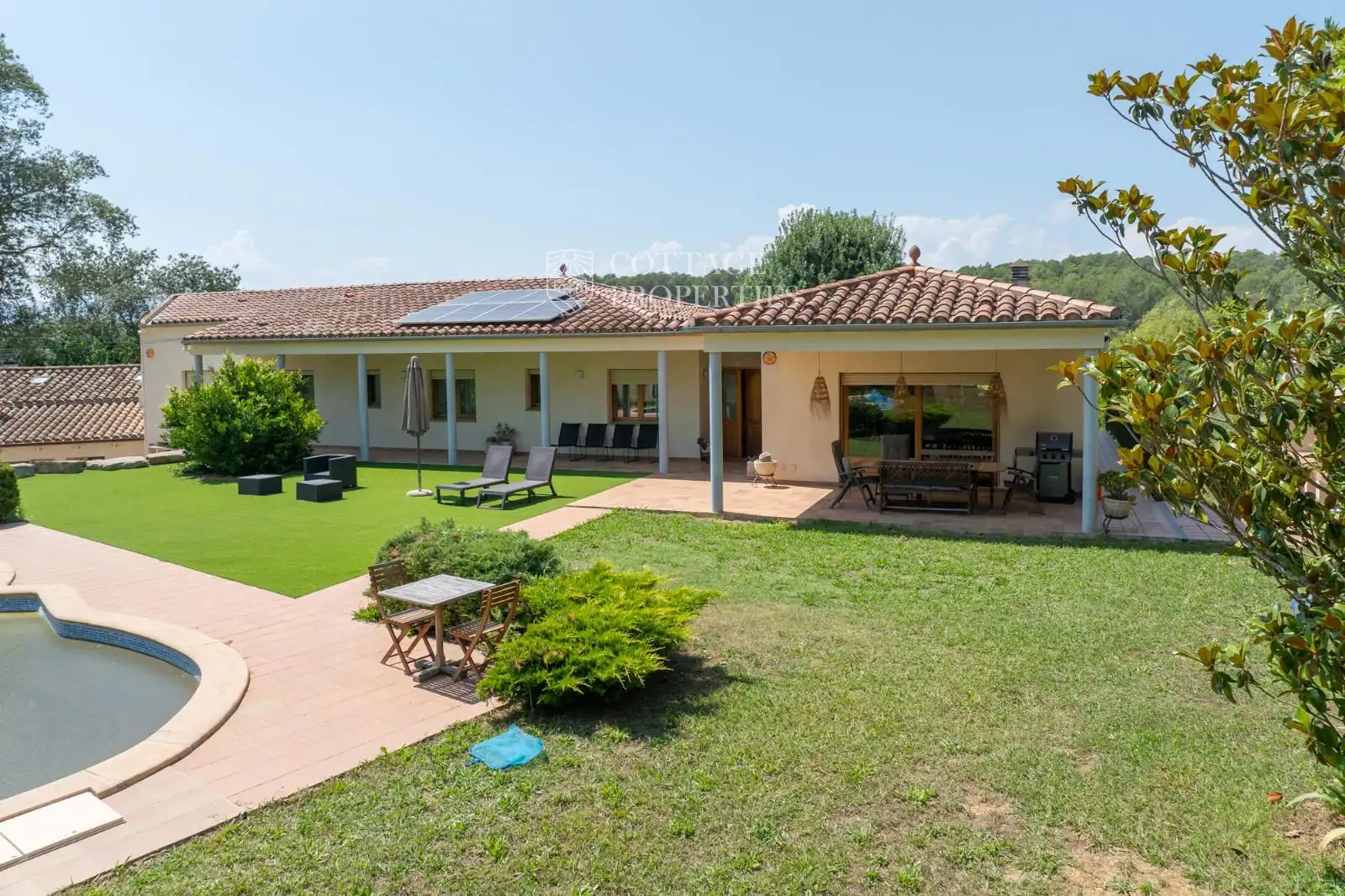 Jardín de Finca rústica en venta en Vilademuls con Aire acondicionado, Calefacción y Piscina