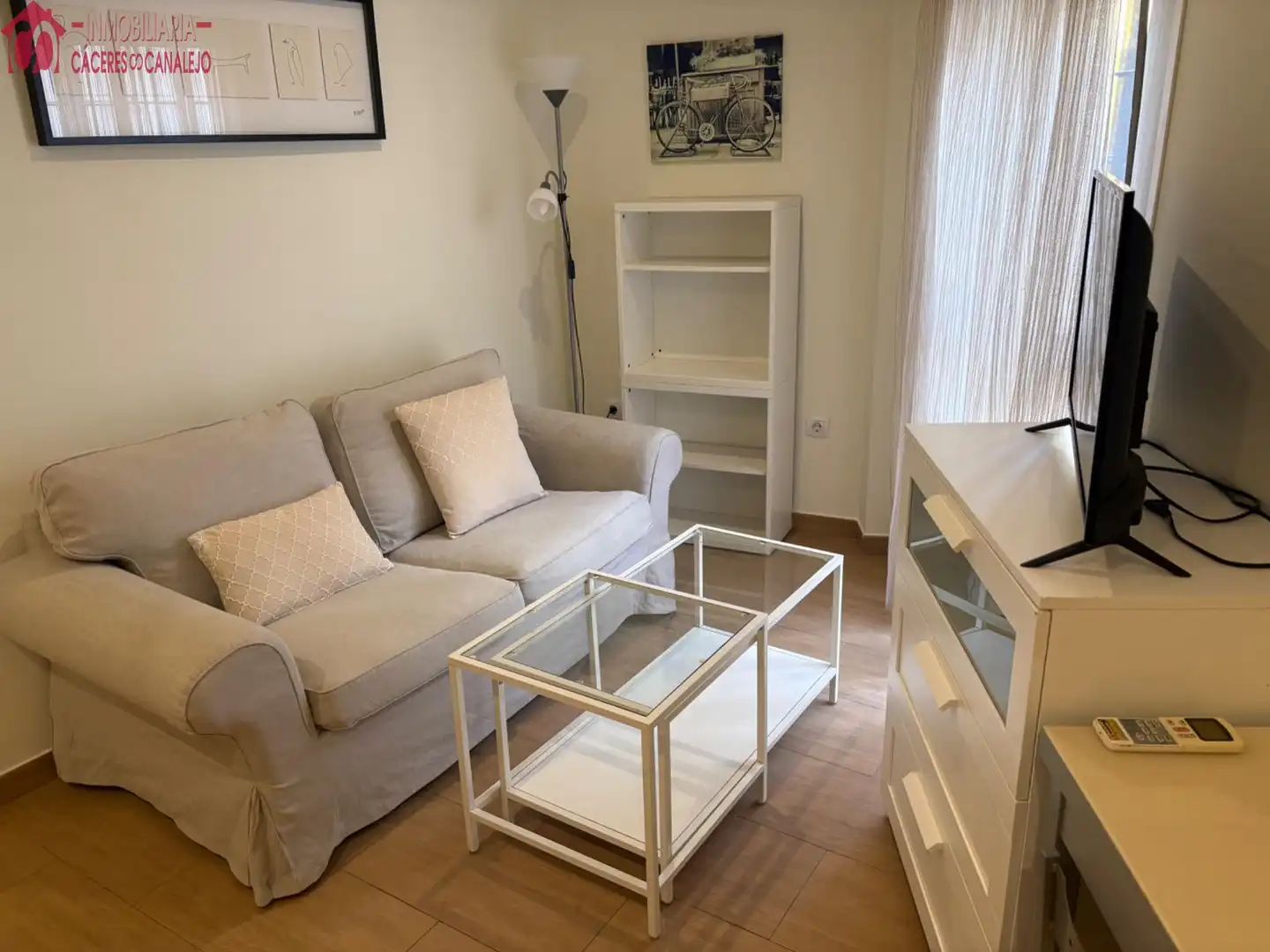 Sala de estar de Casa o chalet de alquiler en Sevilla con Aire acondicionado