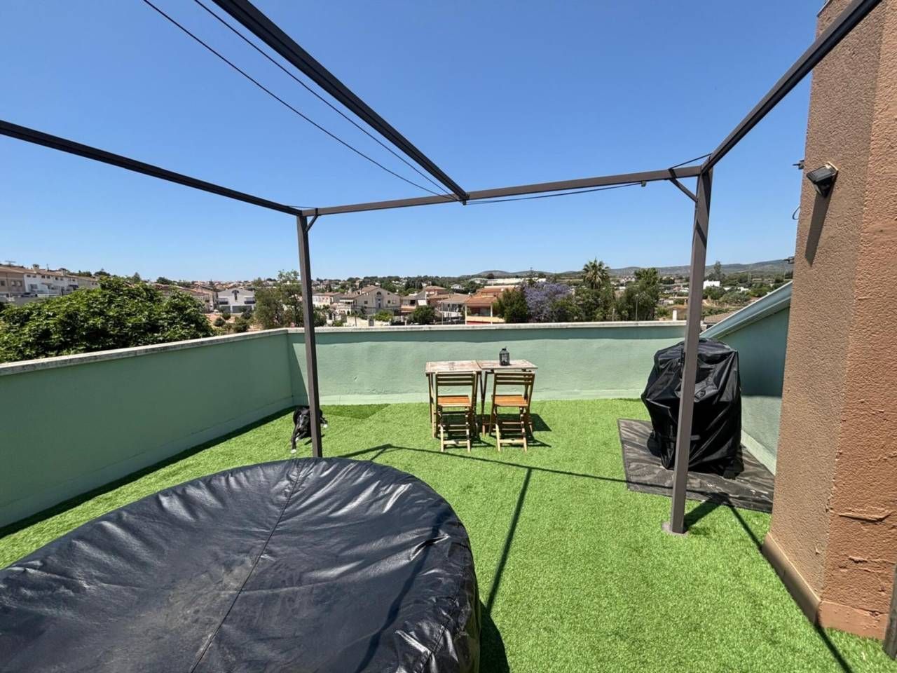 Terrace of Single-family semi-detached for sale in Vilanova i la Geltrú  with Heating and Terrace
