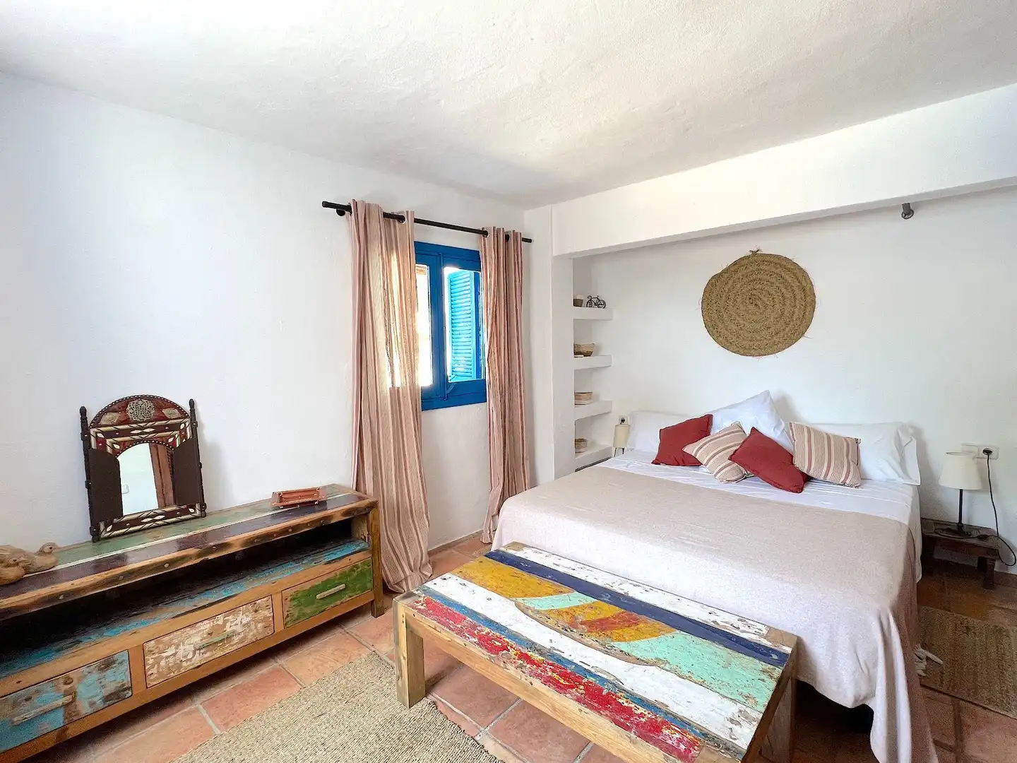 Bedroom of Houses for sale in Sant Antoni de Portmany  with Air Conditioner, Heating and Private garden