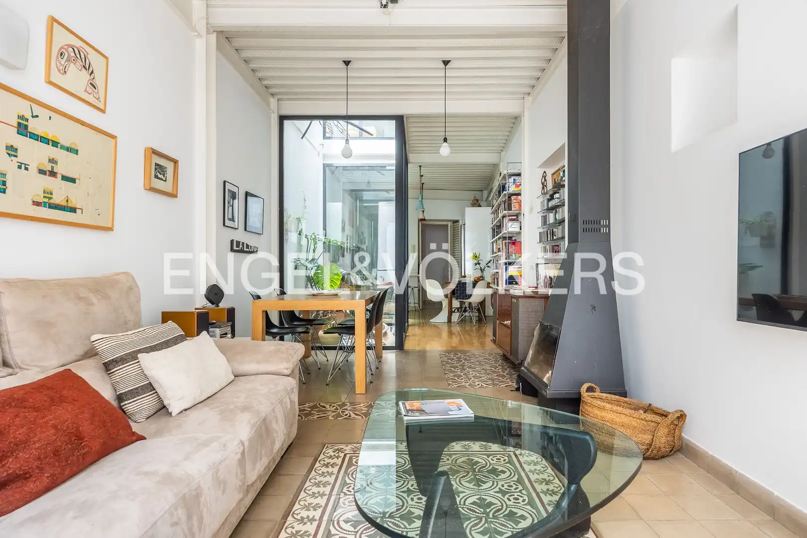 Sala de estar de Casa o chalet en venta en Sevilla con Aire acondicionado, Calefacción y Jardín privado