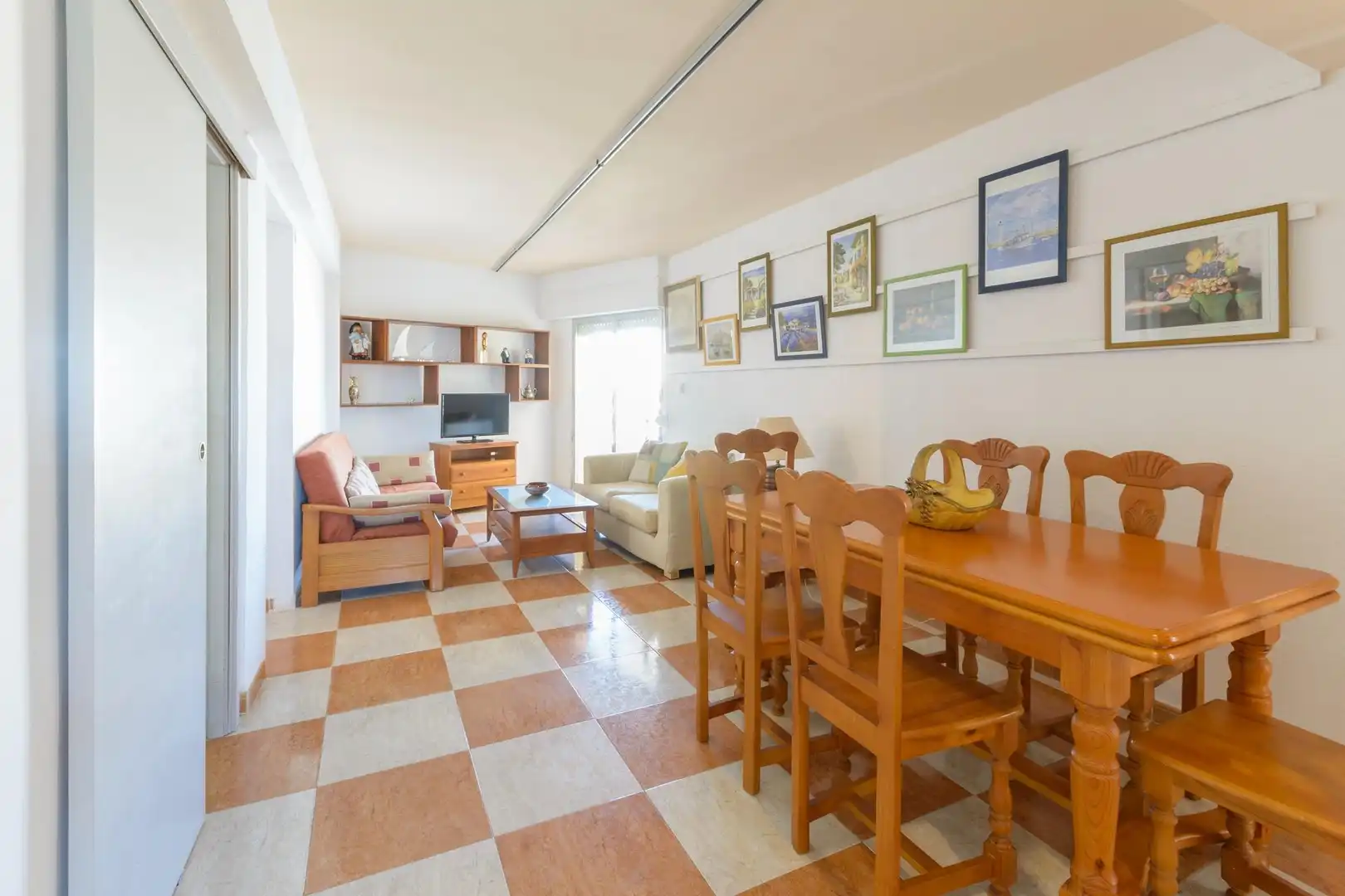 Comedor de Apartamento en venta en Gandia con Jardín privado, Terraza y Trastero