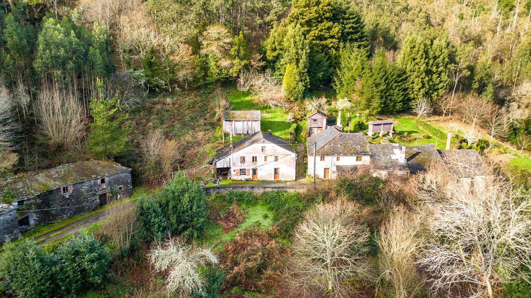 Außenansicht von Country house zum verkauf in Ourol mit Möbliert