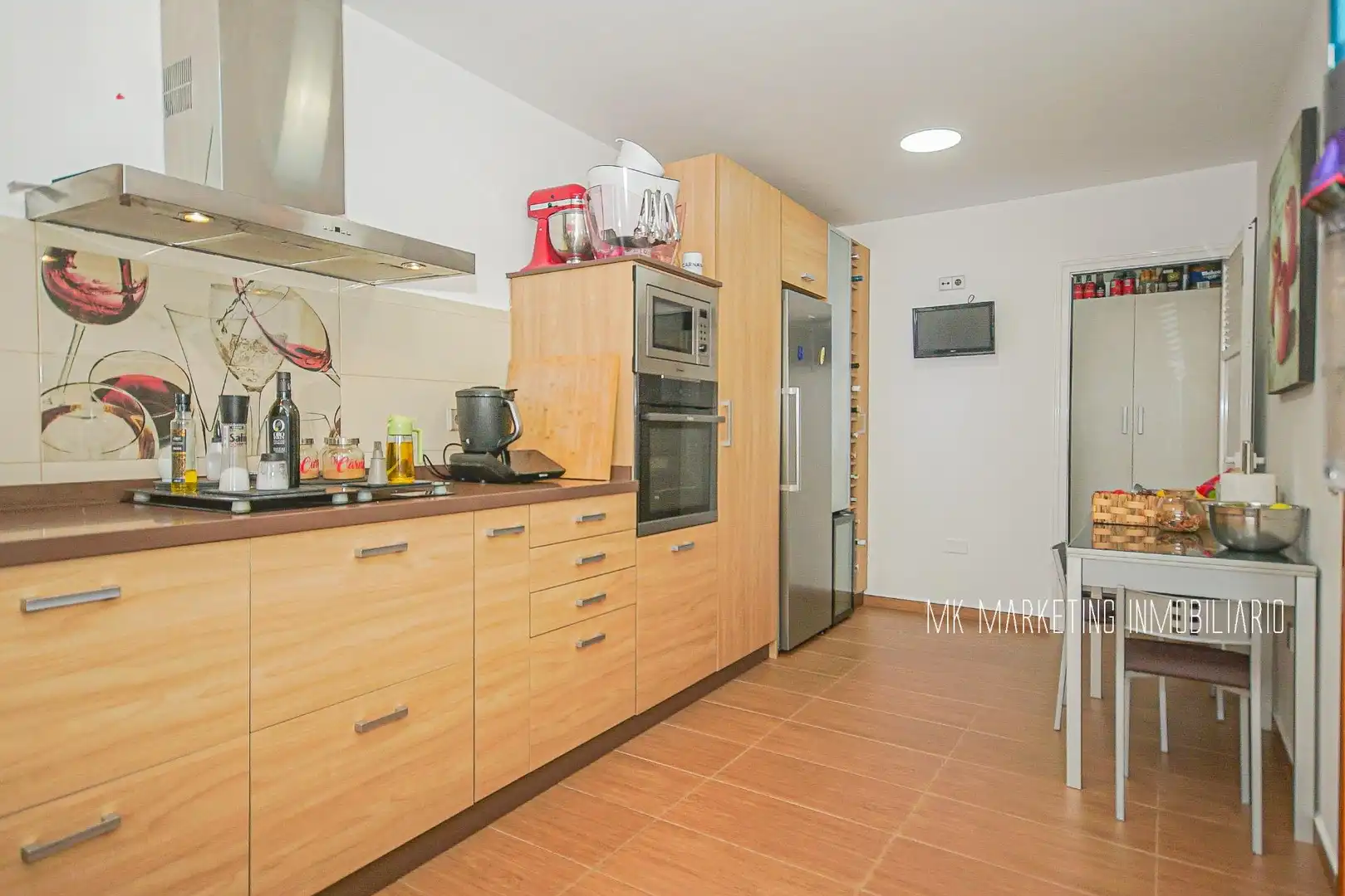 Cuina de Casa adosada en venda en Santa Brígida amb Aire condicionat, Parquet i Terrassa
