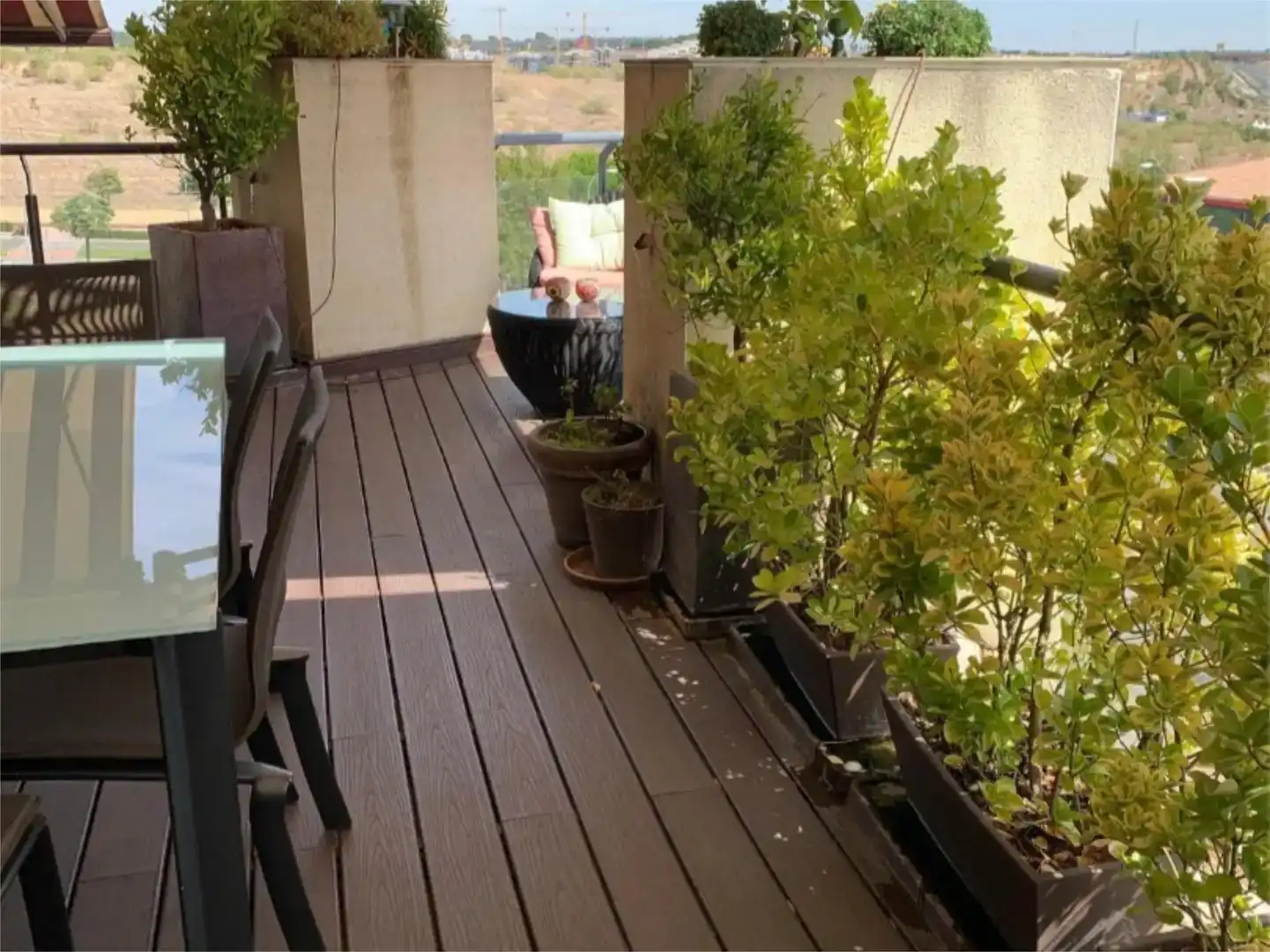 Terrassa de Àtic en venda en Boadilla del Monte amb Aire condicionat, Piscina i Balcó