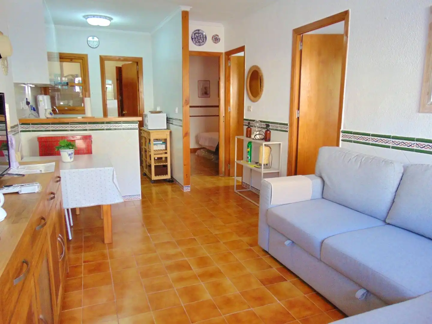 Sala d'estar de Planta baixa en venda en San Pedro del Pinatar amb Aire condicionat, Calefacció i Jardí privat