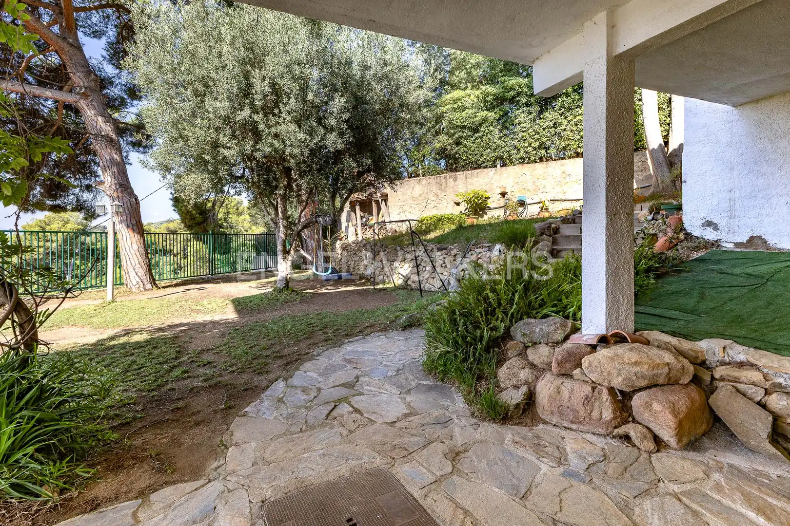 Jardí de Apartament de lloguer en Caldes d'Estrac amb Calefacció, Jardí privat i Terrassa