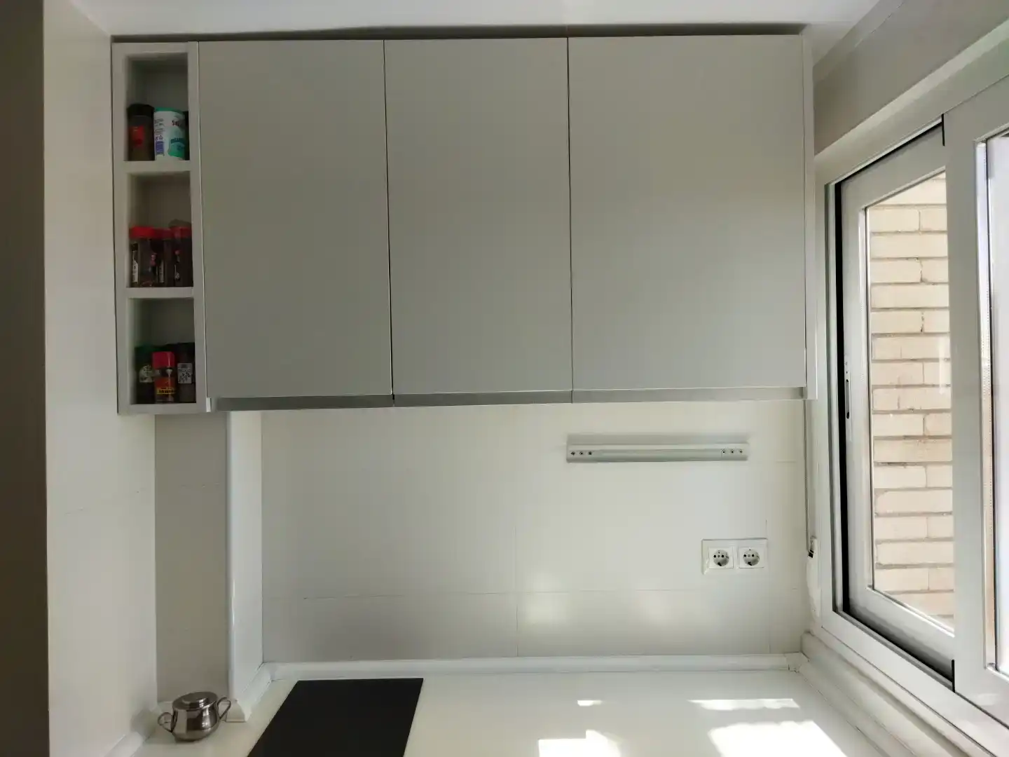 Kitchen of Flat for rent in Alcorcón  with Private garden, Furnished and Oven