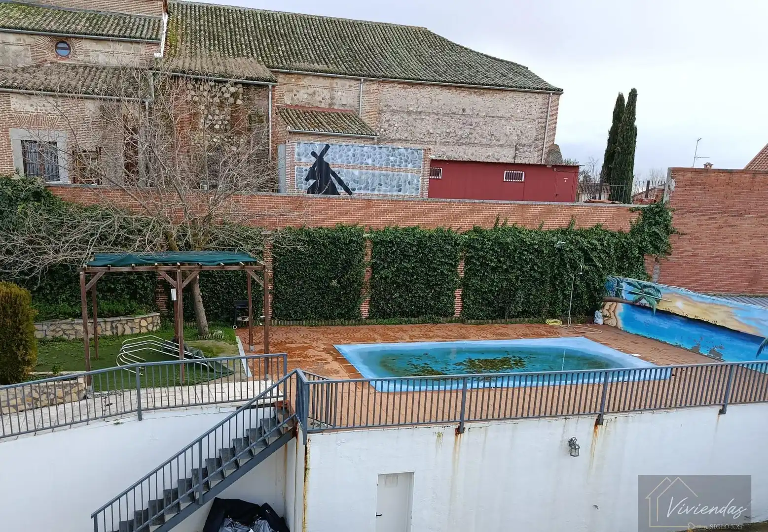 Swimming pool of Attic for sale in Villamanta  with Air Conditioner, Heating and Terrace