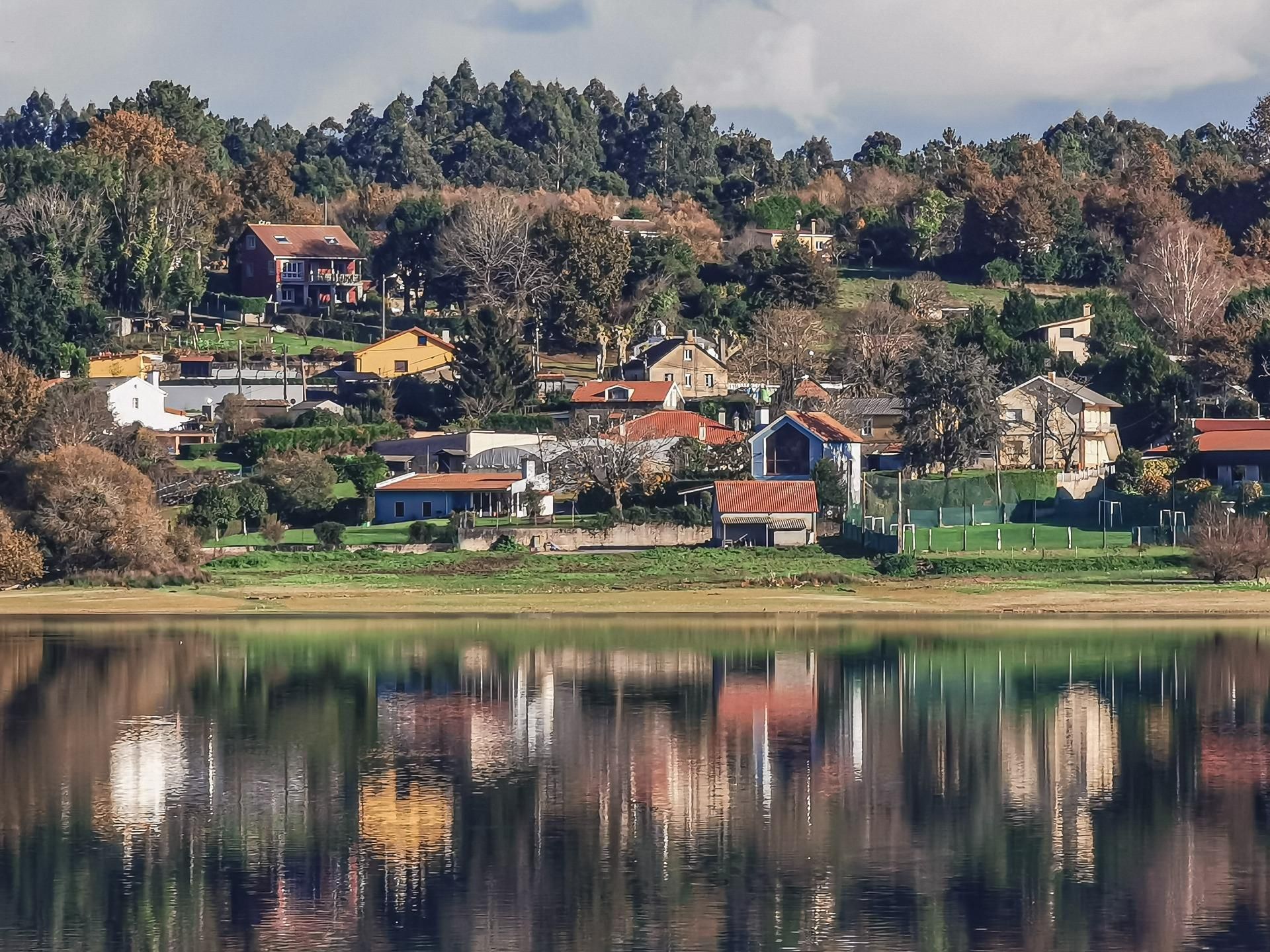 Exterior view of House or chalet for sale in Abegondo  with Heating, Private garden and Parquet flooring