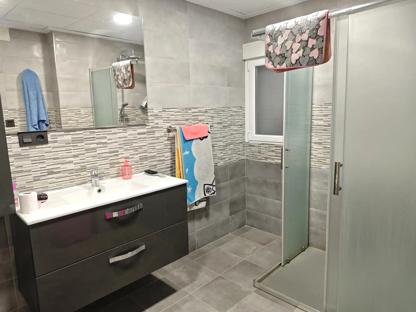Bathroom of Flat for sale in Totana  with Air Conditioner, Furnished and Balcony