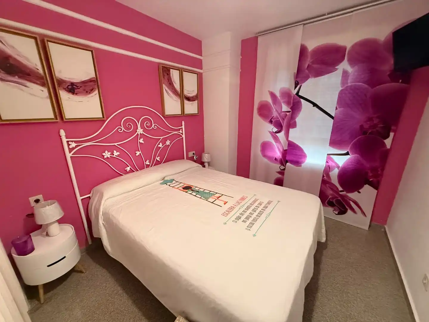 Bedroom of Flat for rent in El Campello  with Air Conditioner, Heating and Terrace