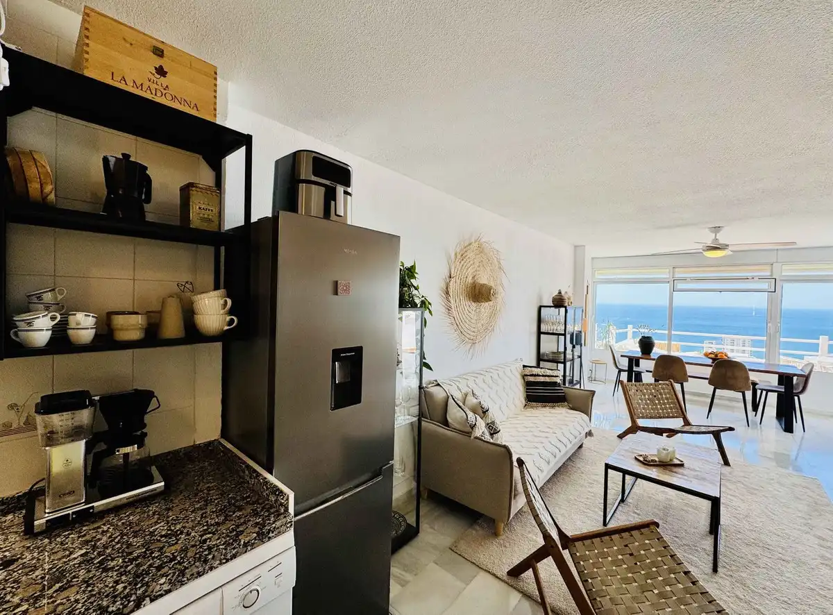 Sala d'estar de Dúplex en venda en Mijas amb Aire condicionat, Calefacció i Terrassa