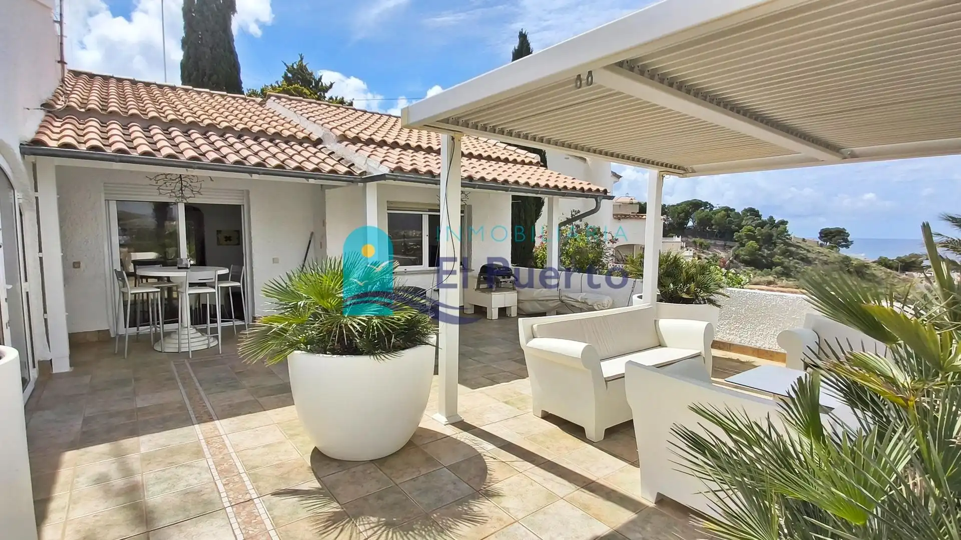 Terraza de Casa o chalet en venta en Cartagena con Aire acondicionado, Calefacción y Jardín privado