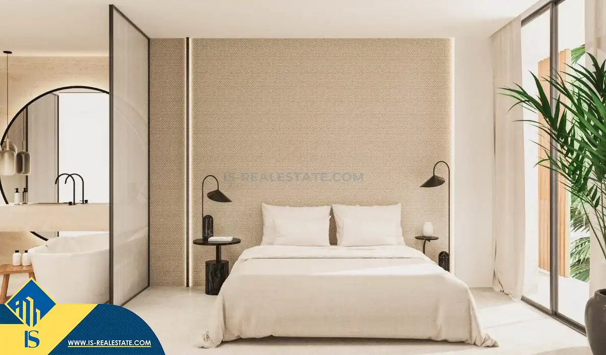 Dormitori de Apartament en venda en Santa Eulària des Riu amb Terrassa, Piscina i Balcó