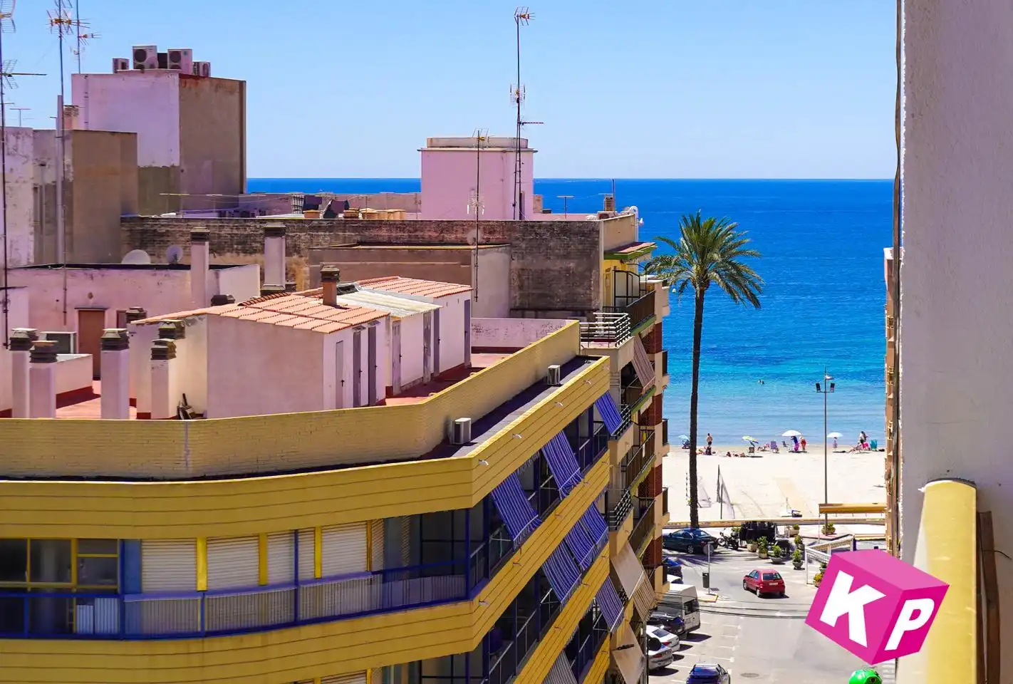 Vista exterior de Piso en venta en Santa Pola con Aire acondicionado, Terraza y Amueblado