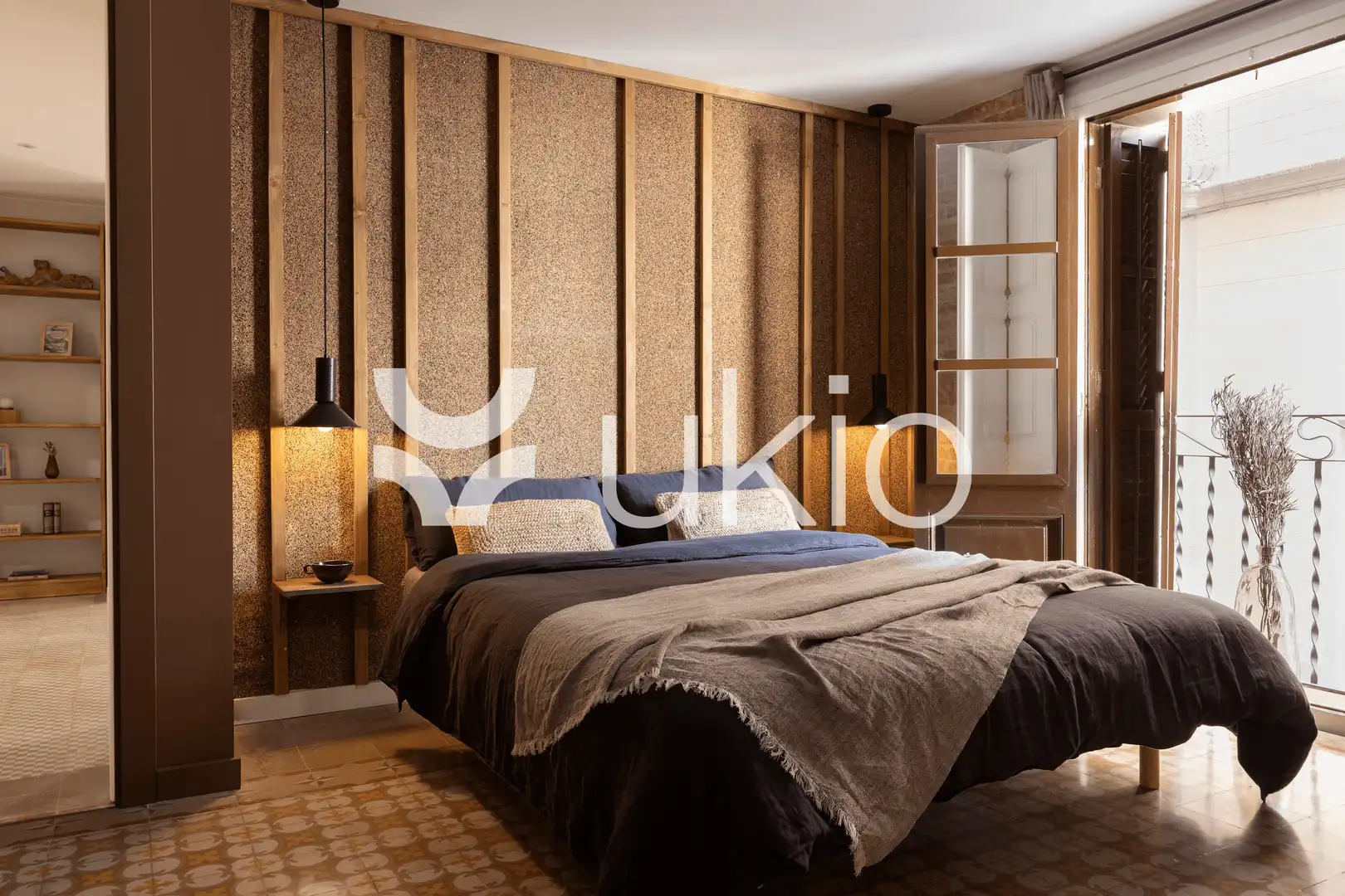 Bedroom of Apartments for rent in Barcelona  with Air Conditioner, Heating and Furnished