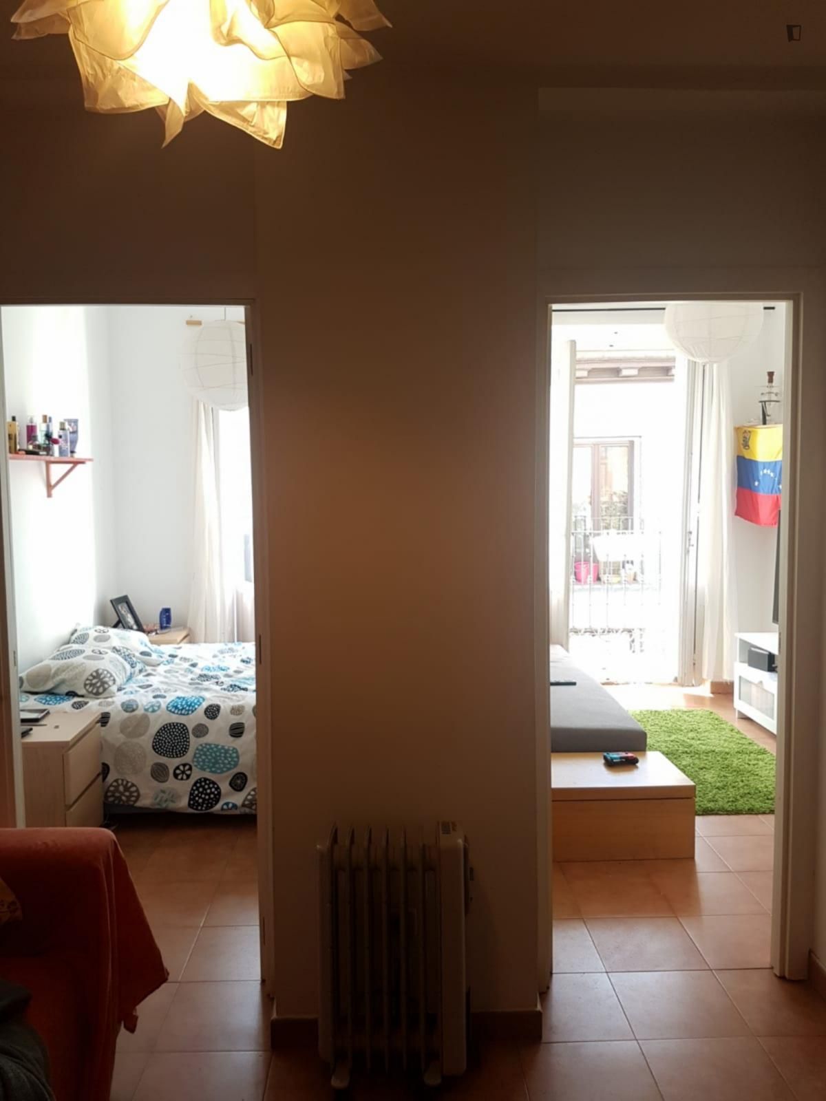 Bedroom of Apartment to rent in  Madrid Capital  with Furnished, Oven and Washing machine