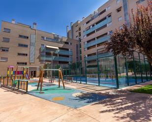 Exterior view of Flat to rent in  Granada Capital  with Heating, Private garden and Terrace