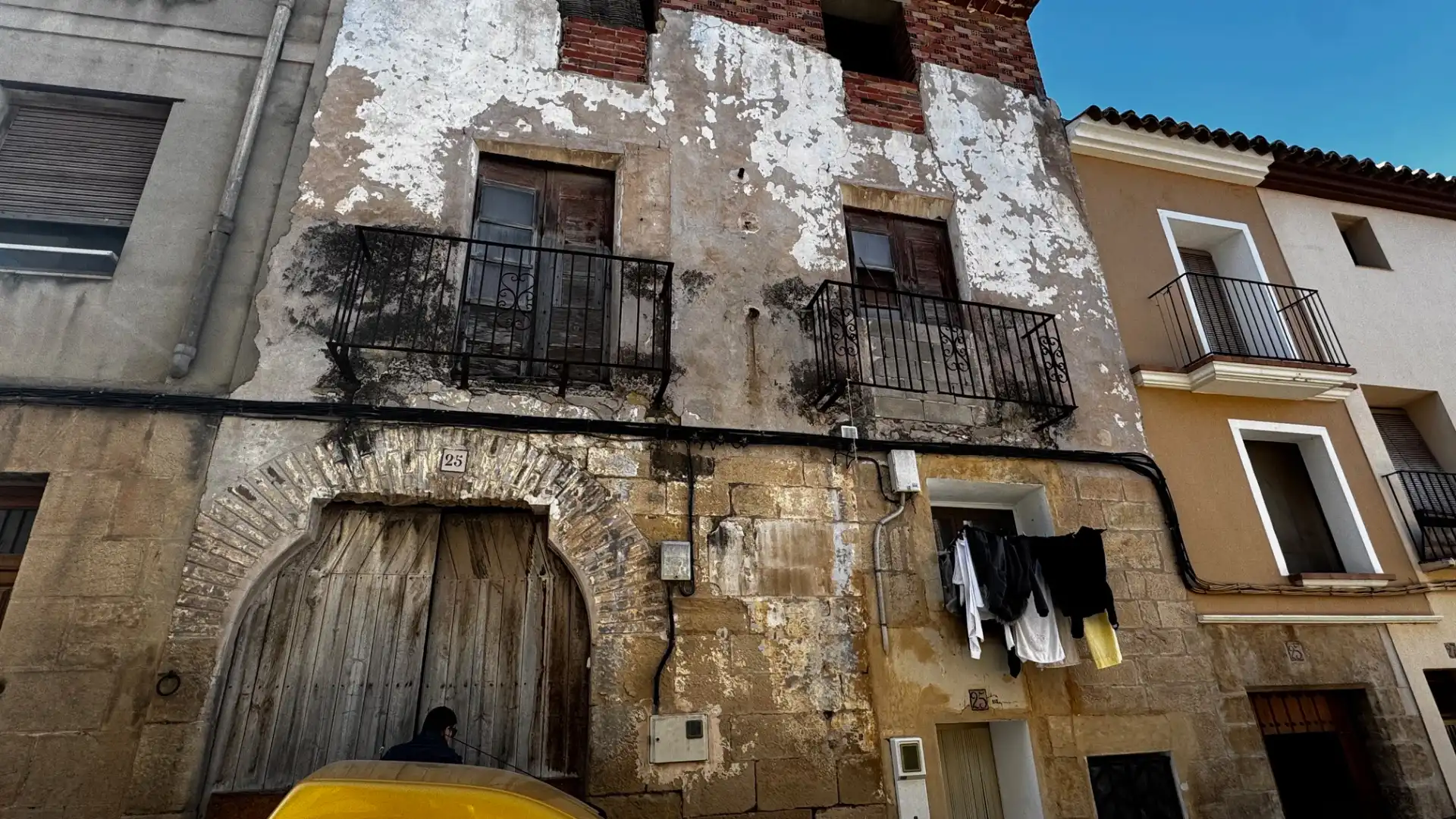 Exterior view of Single-family semi-detached for sale in Castelserás