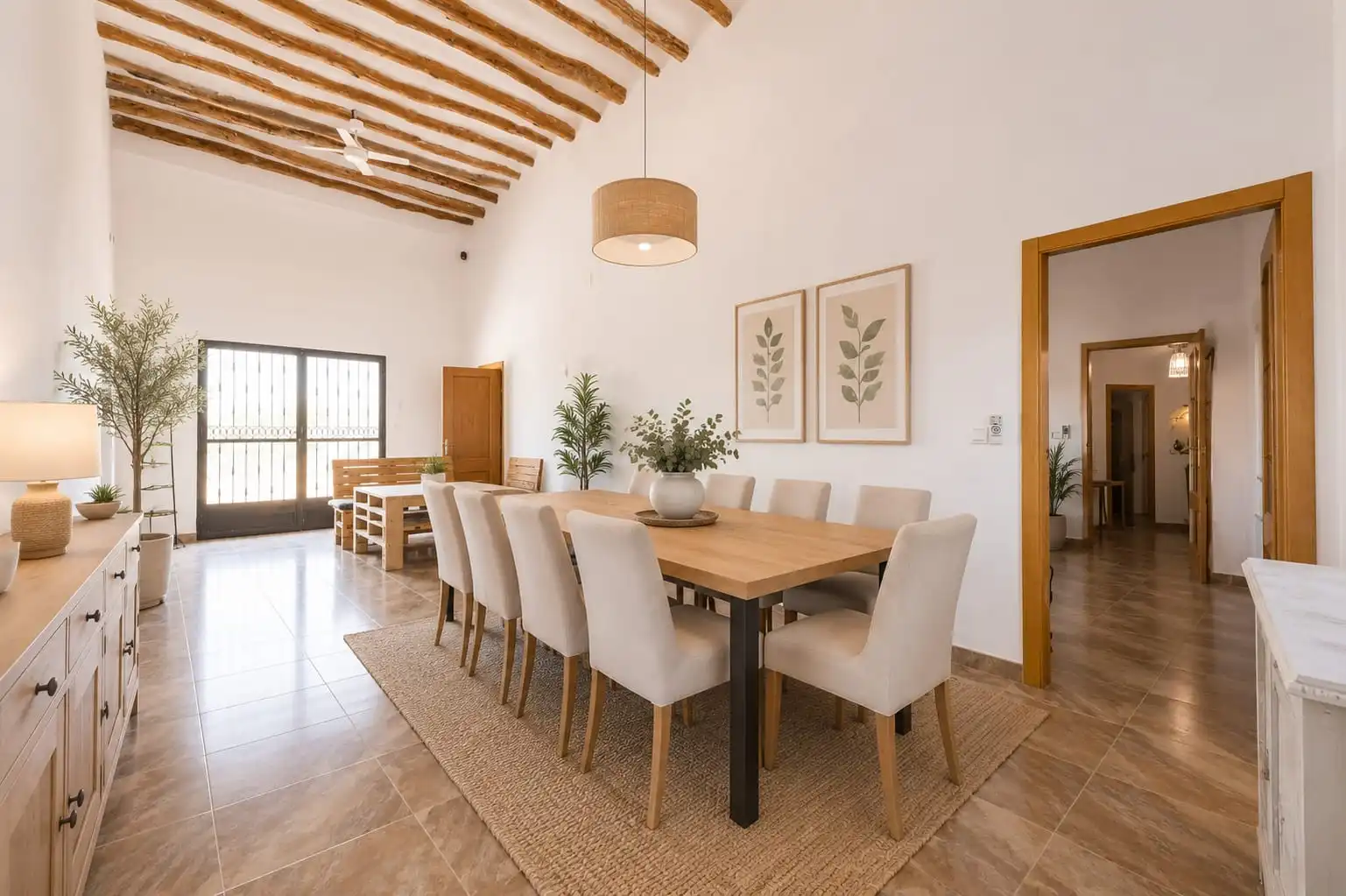 Menjador de Finca rústica en venda en Abanilla amb Jardí privat, Terrassa i Traster