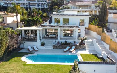 Garden of House or chalet for sale in Marbella  with Air Conditioner, Terrace and Swimming Pool