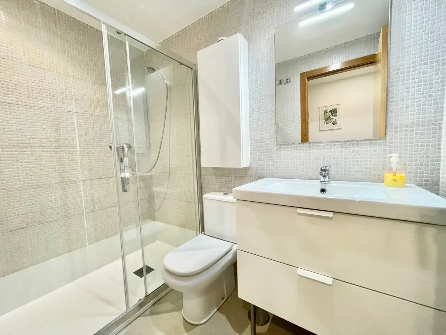 Badezimmer von Wohnung zur Miete in Murcia mit Klimaanlage, Heizung und Möbliert