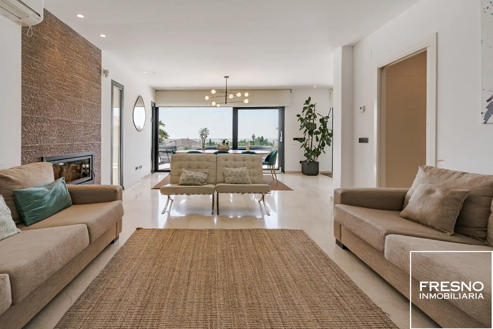 Sala de estar de Casa o chalet en venta en Cobeña con Aire acondicionado, Calefacción y Jardín privado