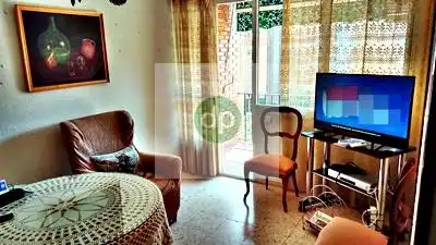 Sala d'estar de Pis en venda en Badajoz amb Aire condicionat, Calefacció i Jardí privat