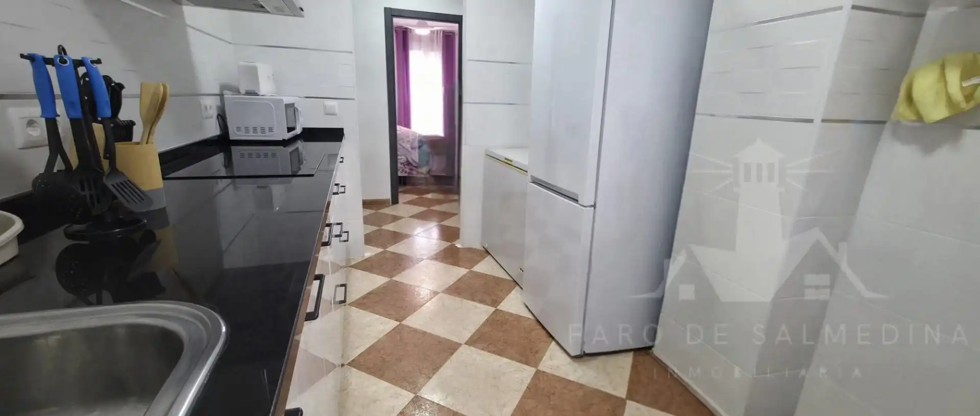 Kitchen of Flat for sale in Chipiona  with Air Conditioner and Terrace