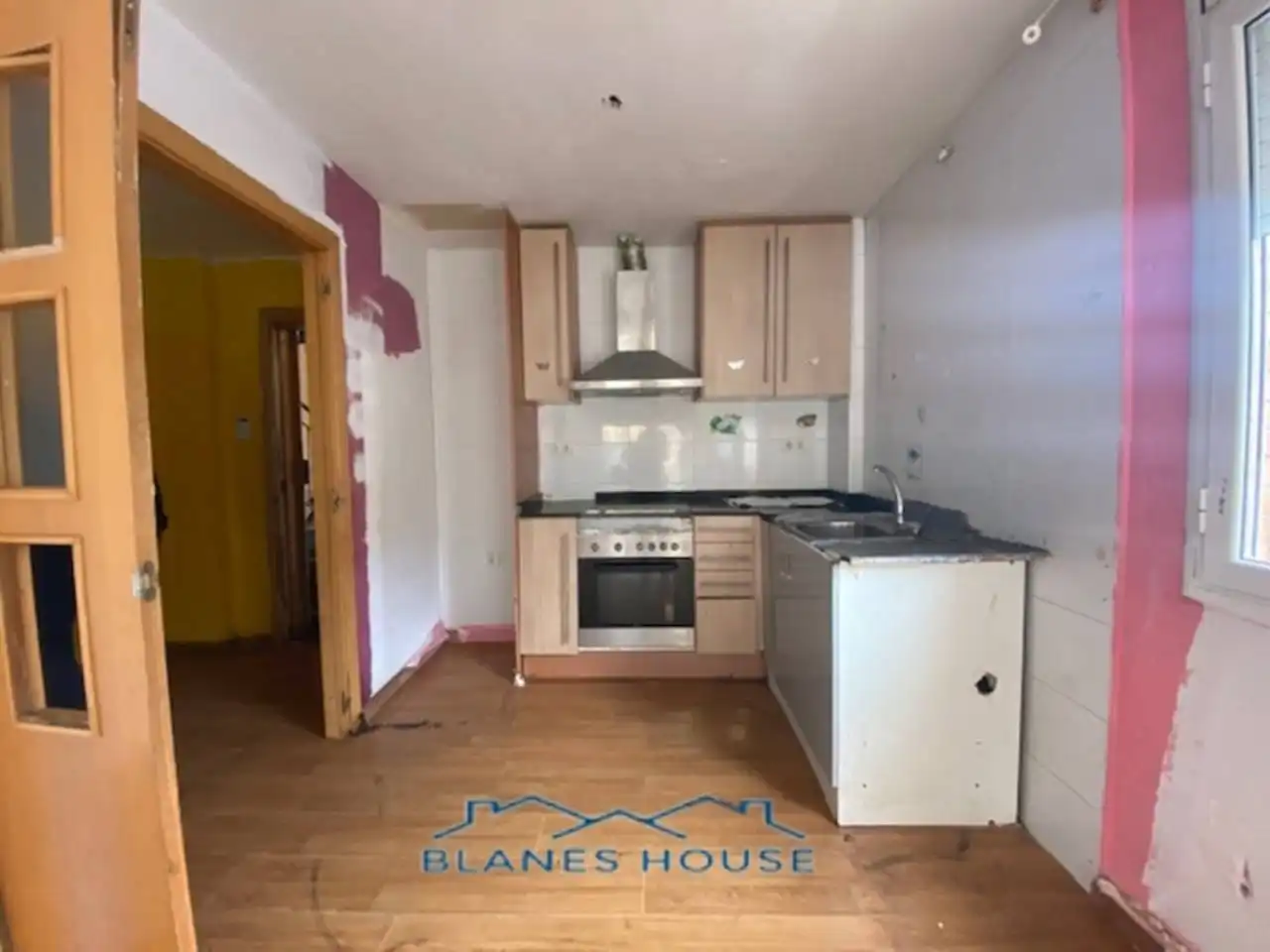 Cuina de Apartament en venda en Blanes amb Parquet