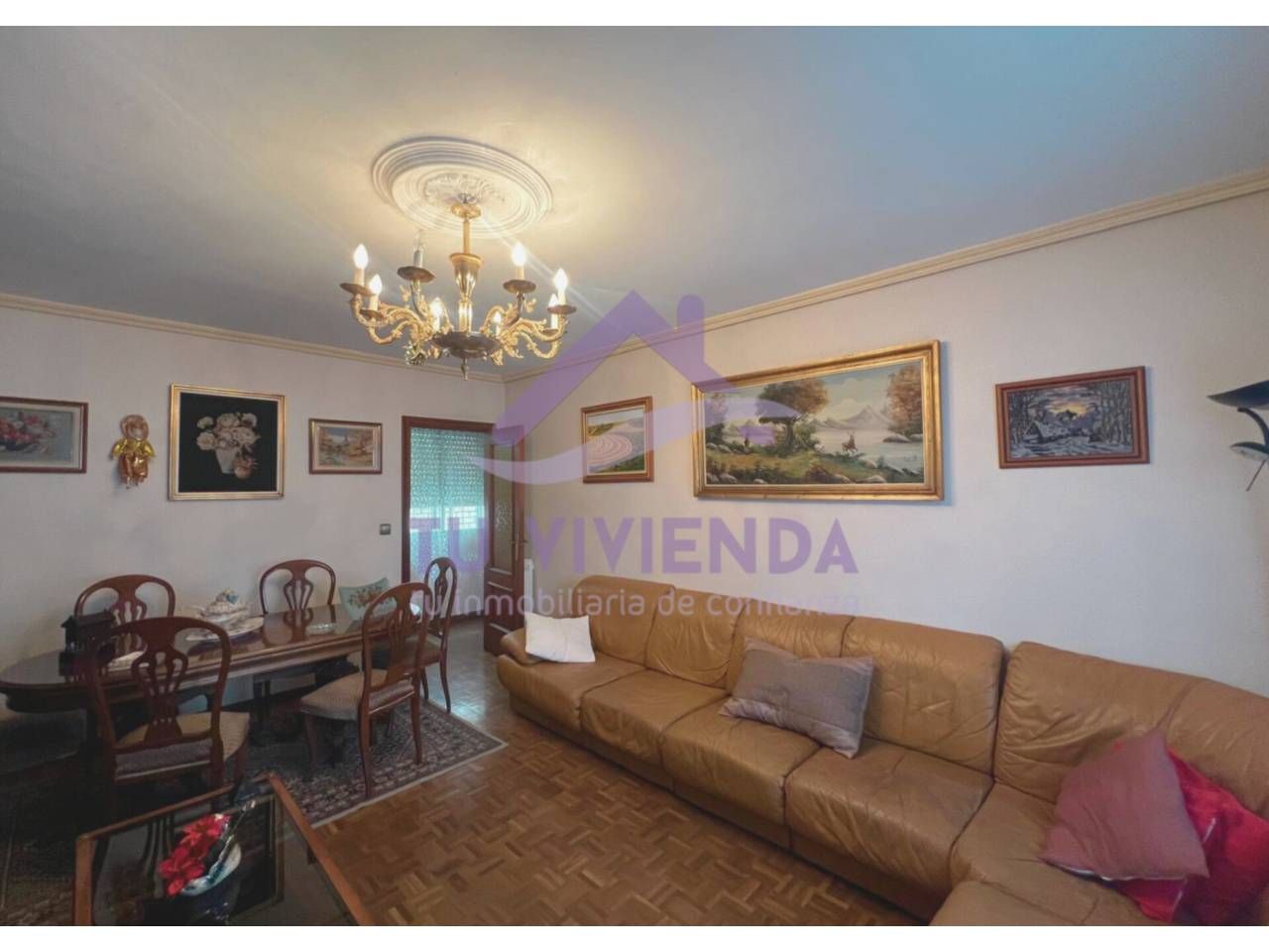 Wohnzimmer von Wohnung zum Verkauf in Valladolid Capital mit Heizung und Terrasse