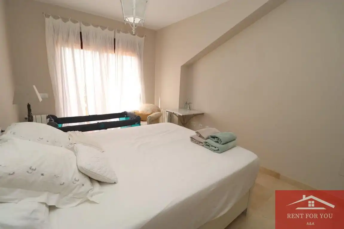 Schlafzimmer von Haus oder Chalet zur Miete in Coín mit Klimaanlage, Heizung und Privatgarten