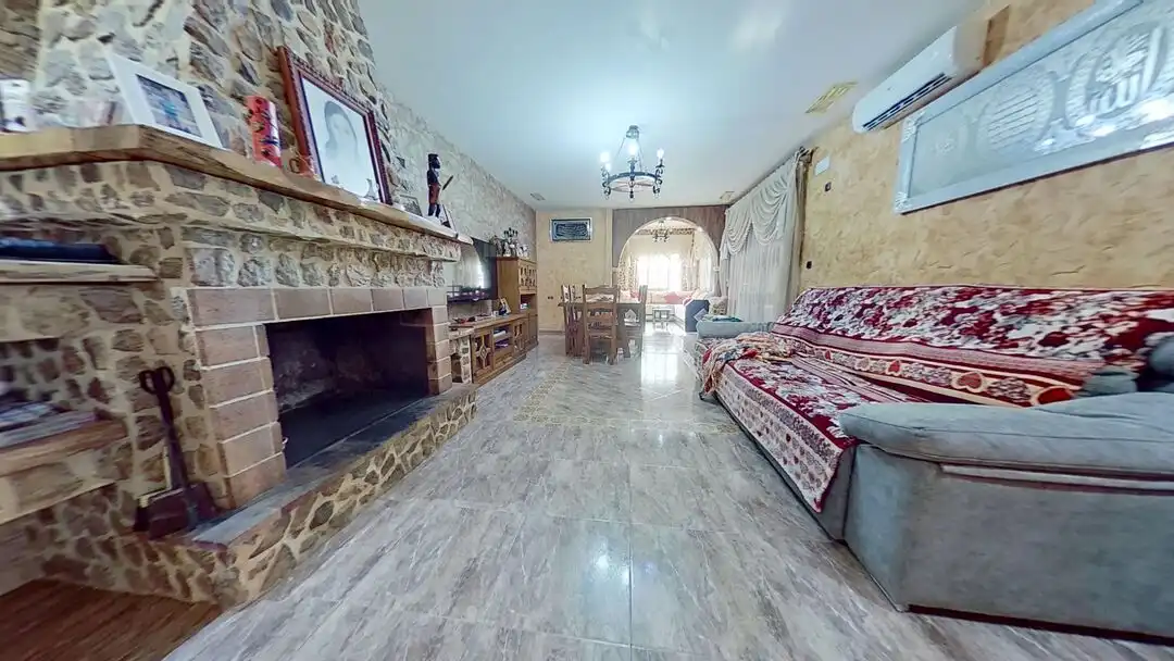 Sala de estar de Casa o chalet en venta en Elche / Elx con Aire acondicionado, Calefacción y Jardín privado