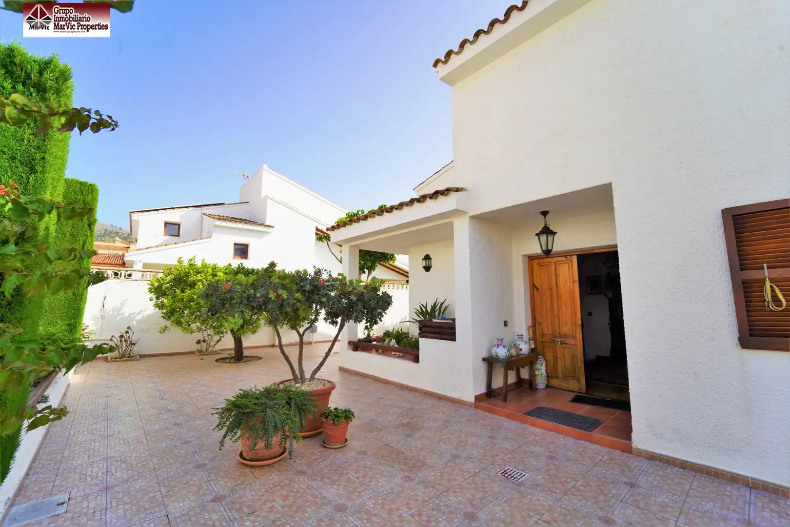 Garten von Haus oder Chalet zum Verkauf in Benidorm mit Heizung, Privatgarten und Terrasse