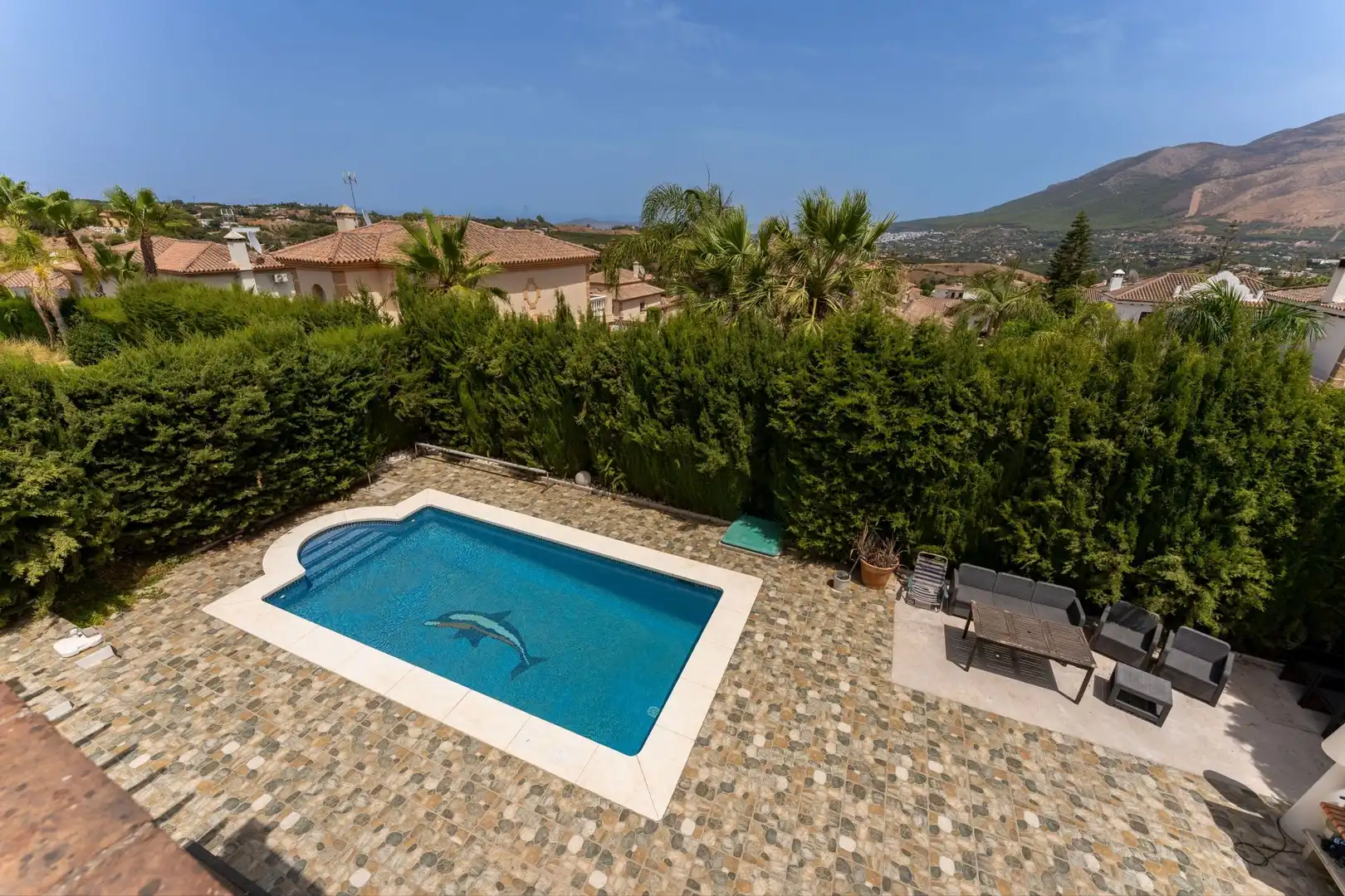 Piscina de Casa o xalet en venda en Coín amb Piscina