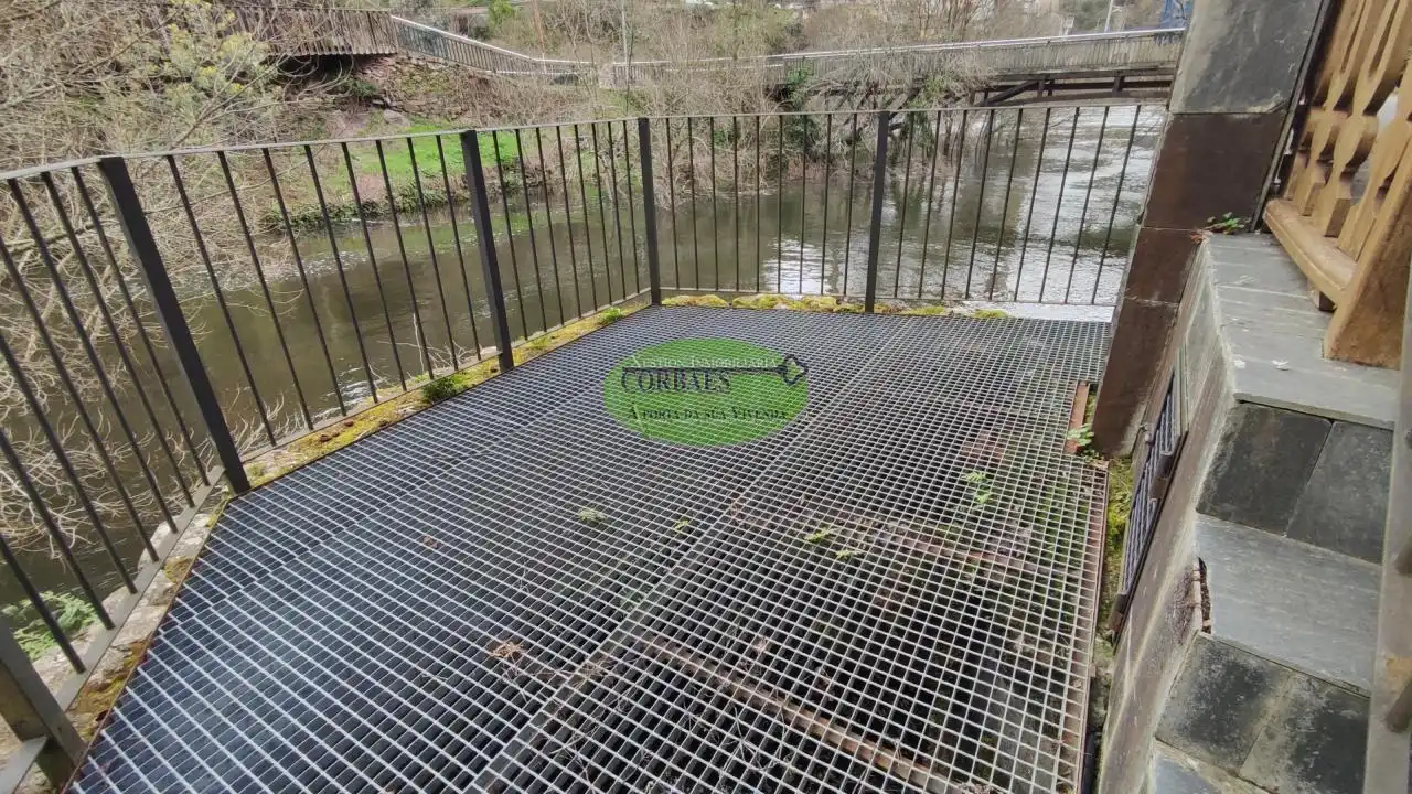 Vista exterior de Finca rústica en venta en A Peroxa  con Calefacción, Terraza y Amueblado