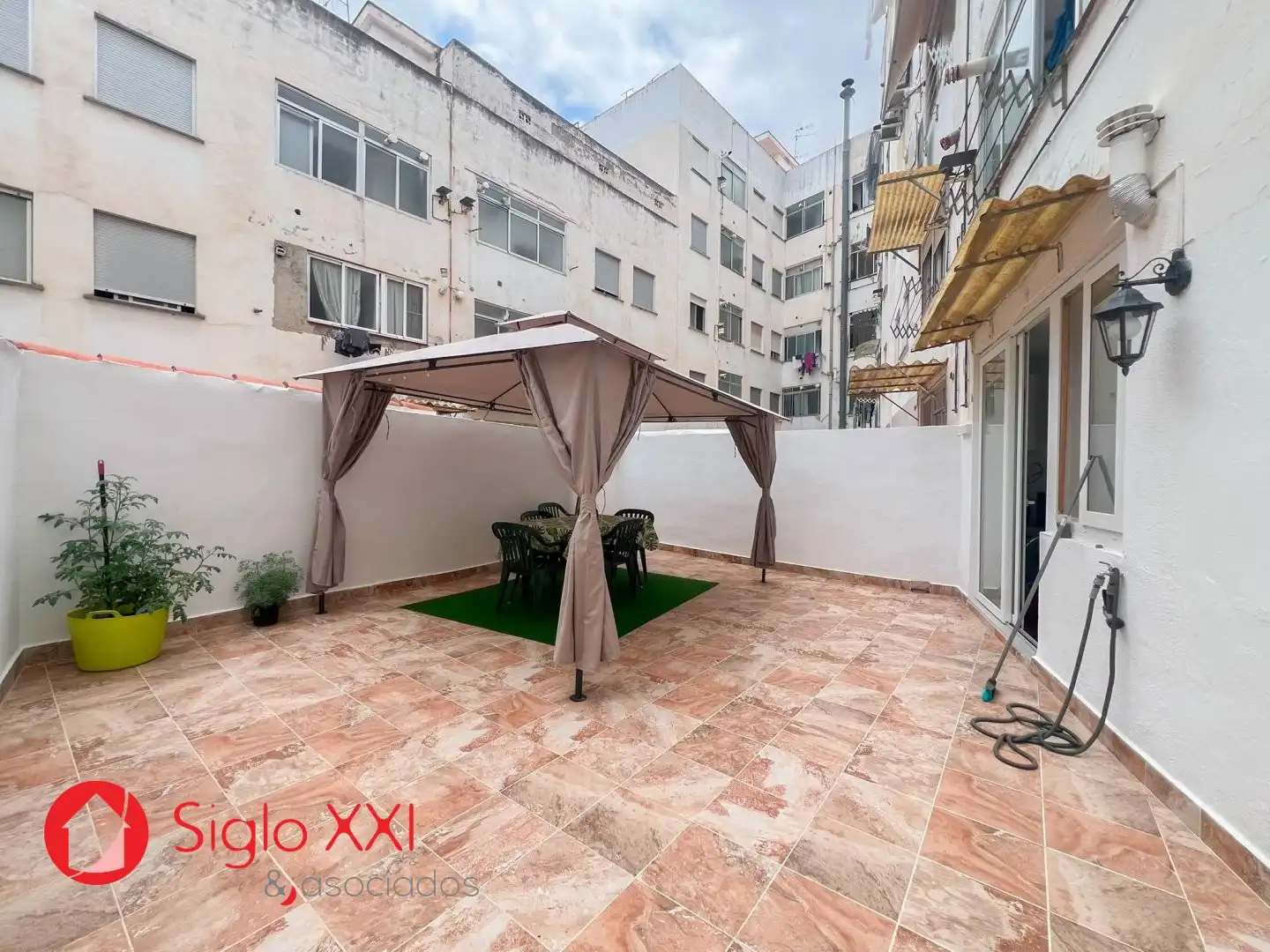 Terrasse von Wohnung zum Verkauf in Vila-real mit Klimaanlage, Terrasse und Balkon