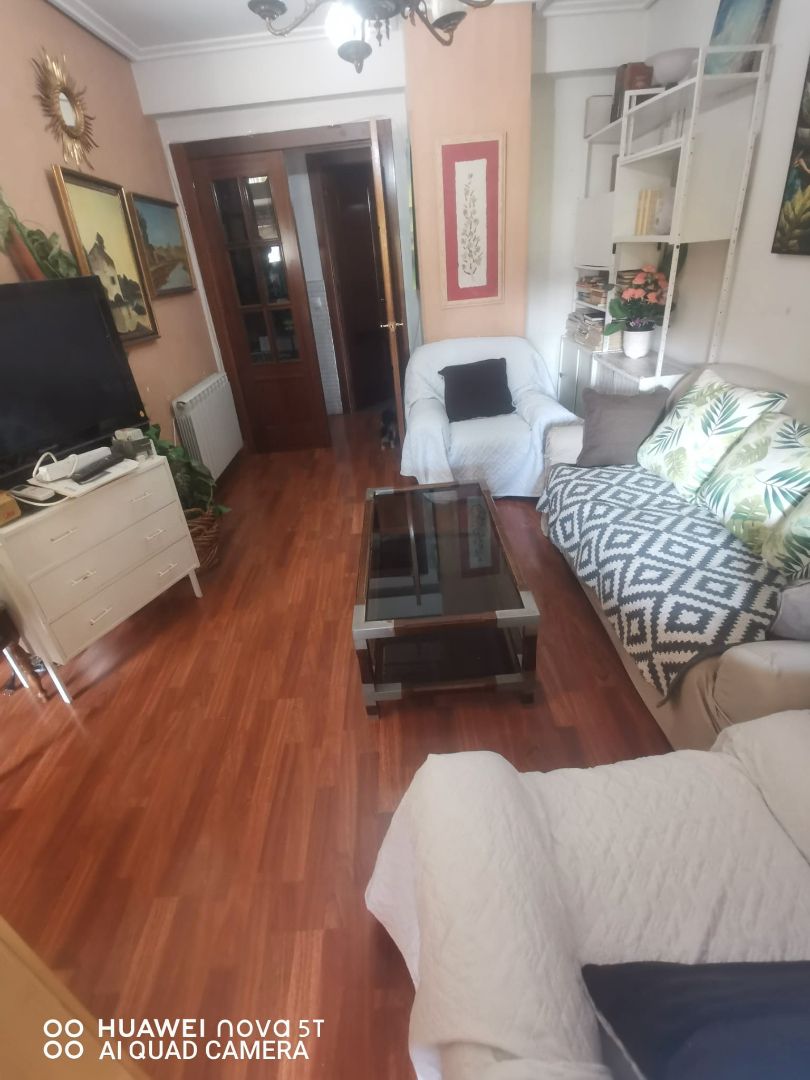 Sala d'estar de Pis de lloguer en Cáceres Capital amb Aire condicionat, Calefacció i Parquet