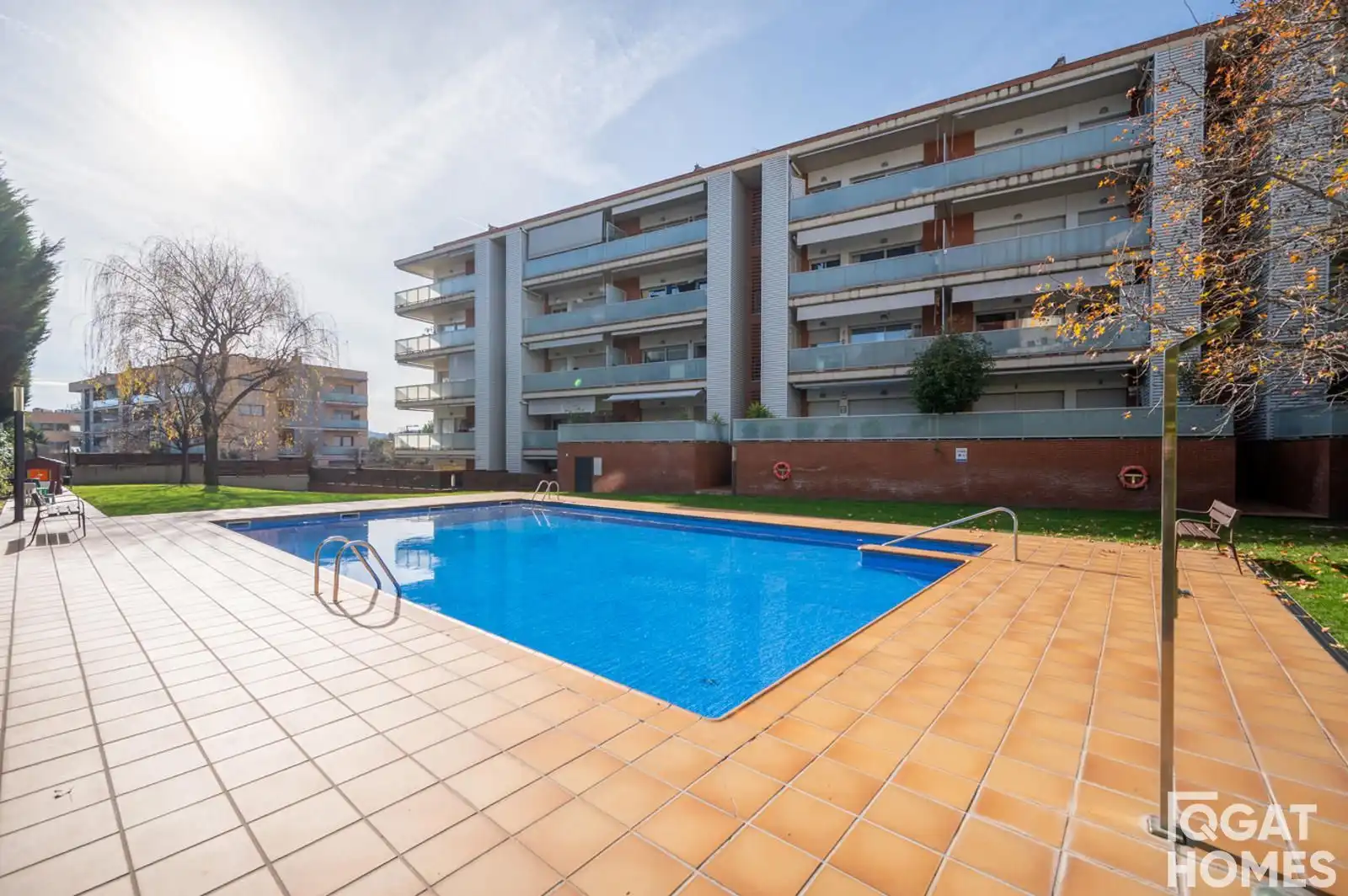 Schwimmbecken von Dachboden zum Verkauf in Sant Cugat del Vallès mit Klimaanlage, Heizung und Terrasse