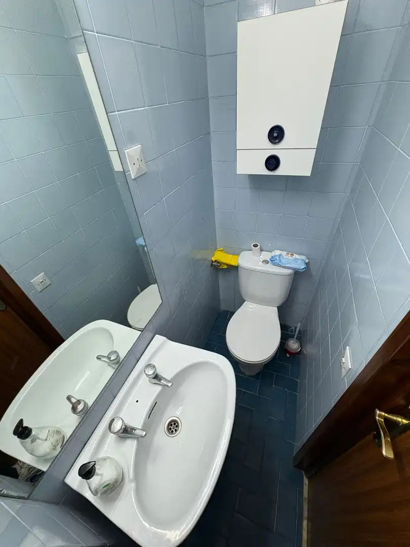 Baño de Finca rústica en venta en San Esteban de Gormaz con Calefacción, Trastero y Amueblado