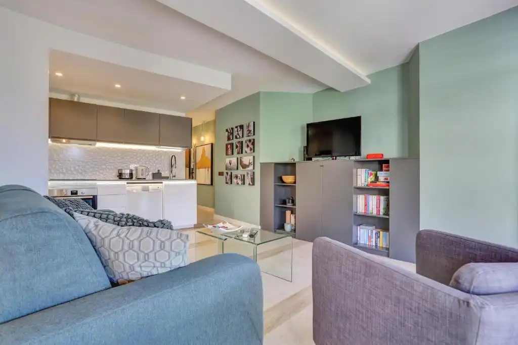Sala de estar de Piso en venta en San Miguel de Abona con Aire acondicionado, Terraza y Amueblado