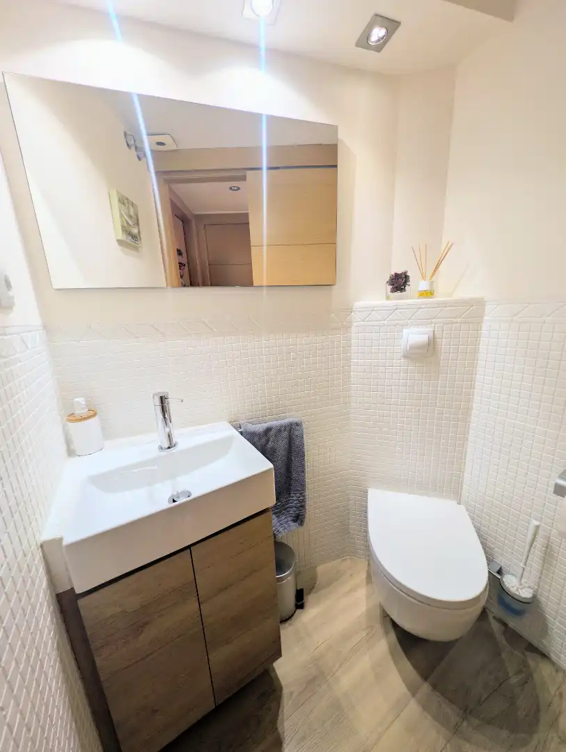 Baño de Casa o chalet en venta en Viladecavalls con Aire acondicionado, Calefacción y Jardín privado