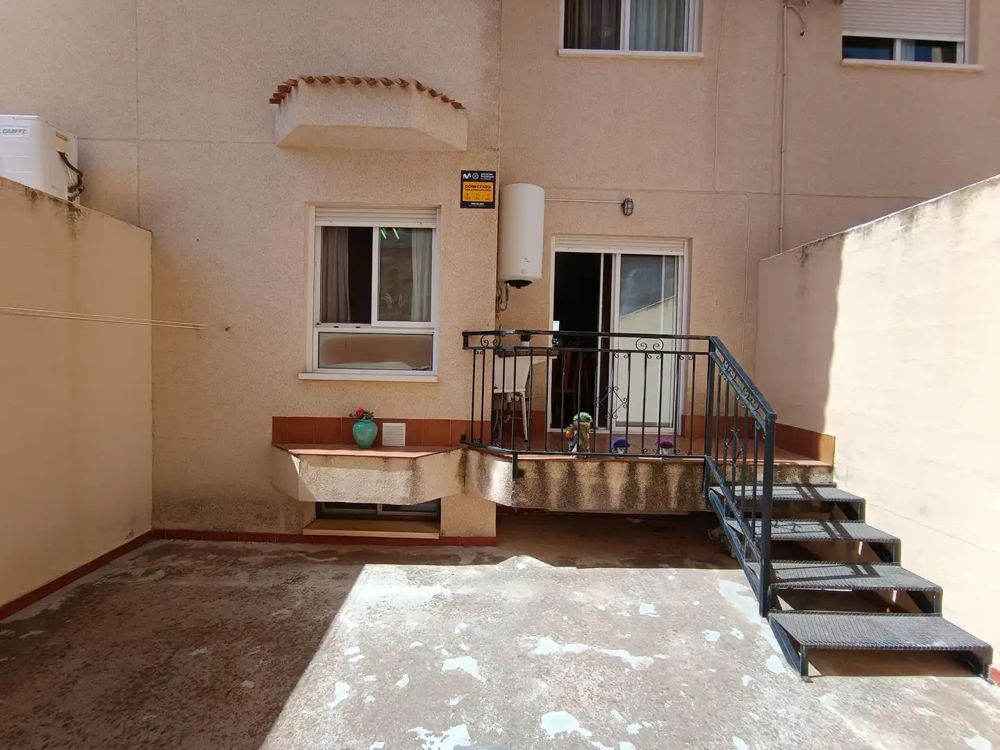 Terrasse von Einfamilien-Reihenhaus zum Verkauf in Ulea mit Klimaanlage, Heizung und Terrasse
