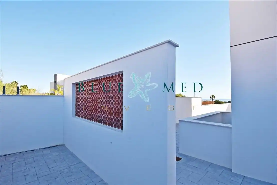 Vista exterior de Casa o chalet en venta en Mazarrón con Aire acondicionado, Calefacción y Jardín privado