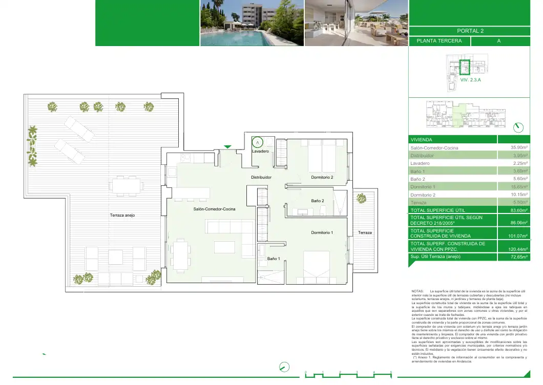 Ático con terraza en venta en Estepona Pueblo, imagen 23