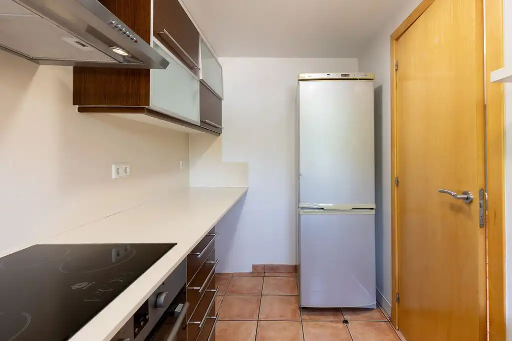 Cocina de Apartamento en venta en Sant Andreu de Llavaneres con Calefacción, Parquet y Terraza