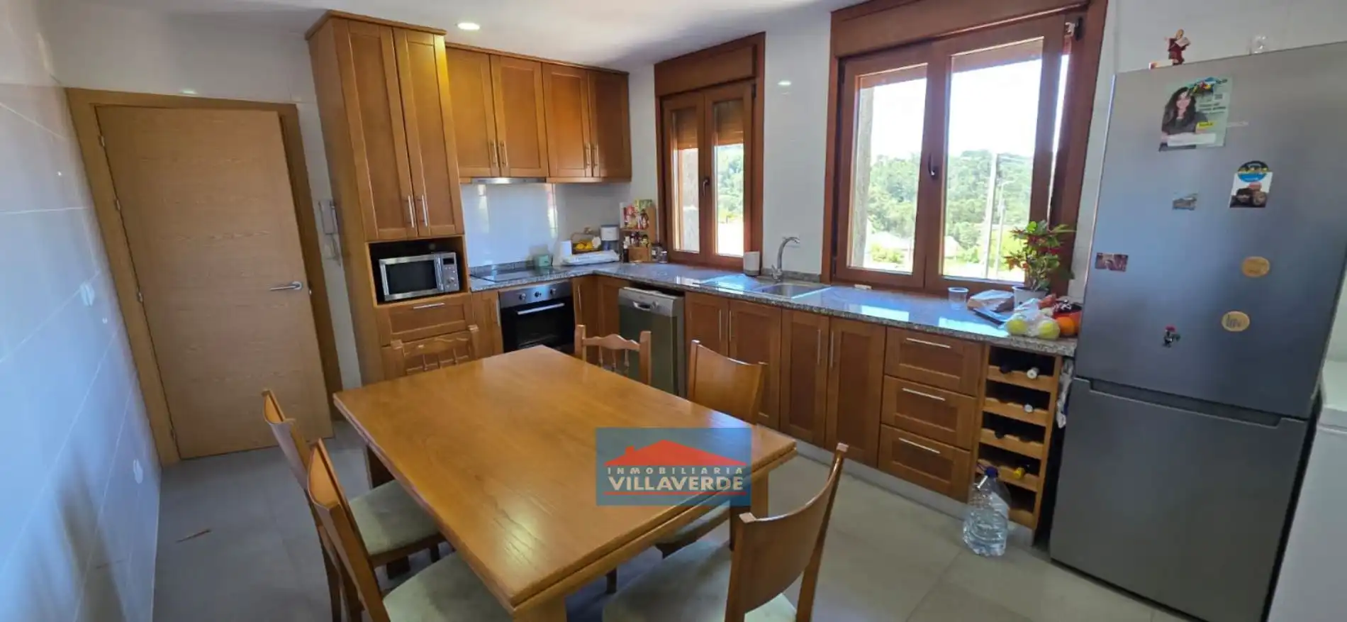 Cocina de Casa o chalet en venta en Marín con Trastero y Amueblado