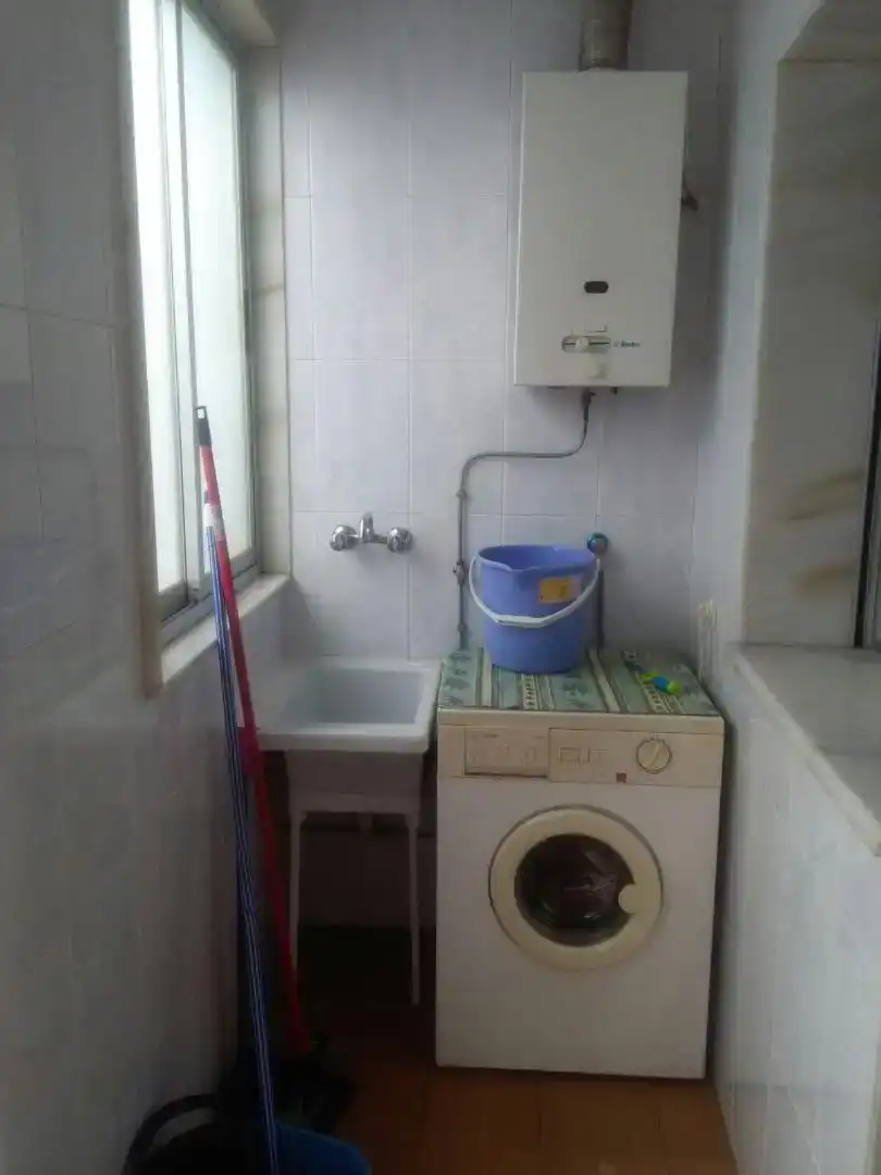 Baño de Apartamento de alquiler en Carboneras con Aire acondicionado, Amueblado y Horno