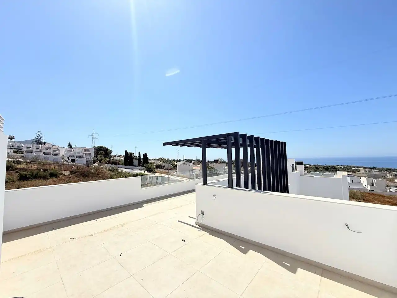 Terraza de Casa o chalet en venta en Nerja con Aire acondicionado, Jardín privado y Piscina